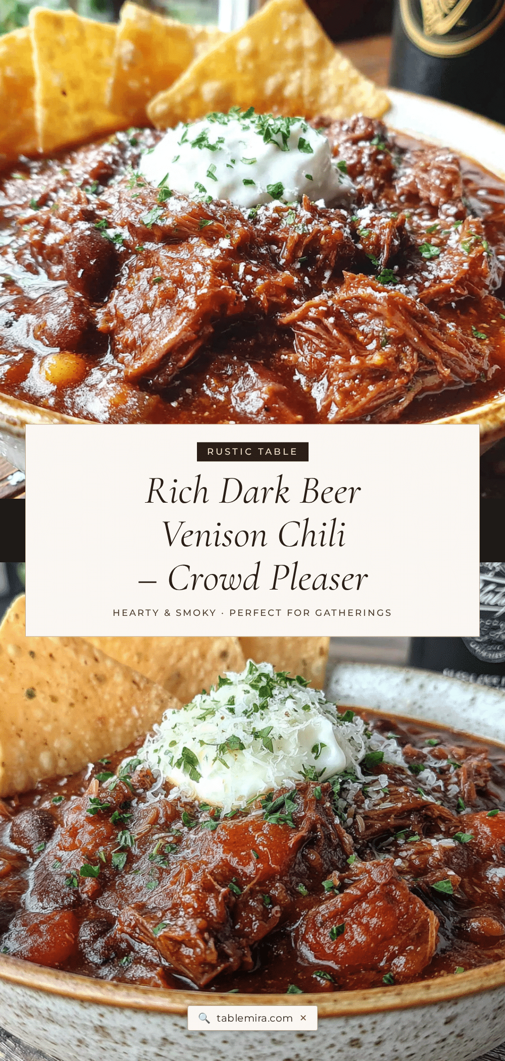 dark beer venison chili recipe