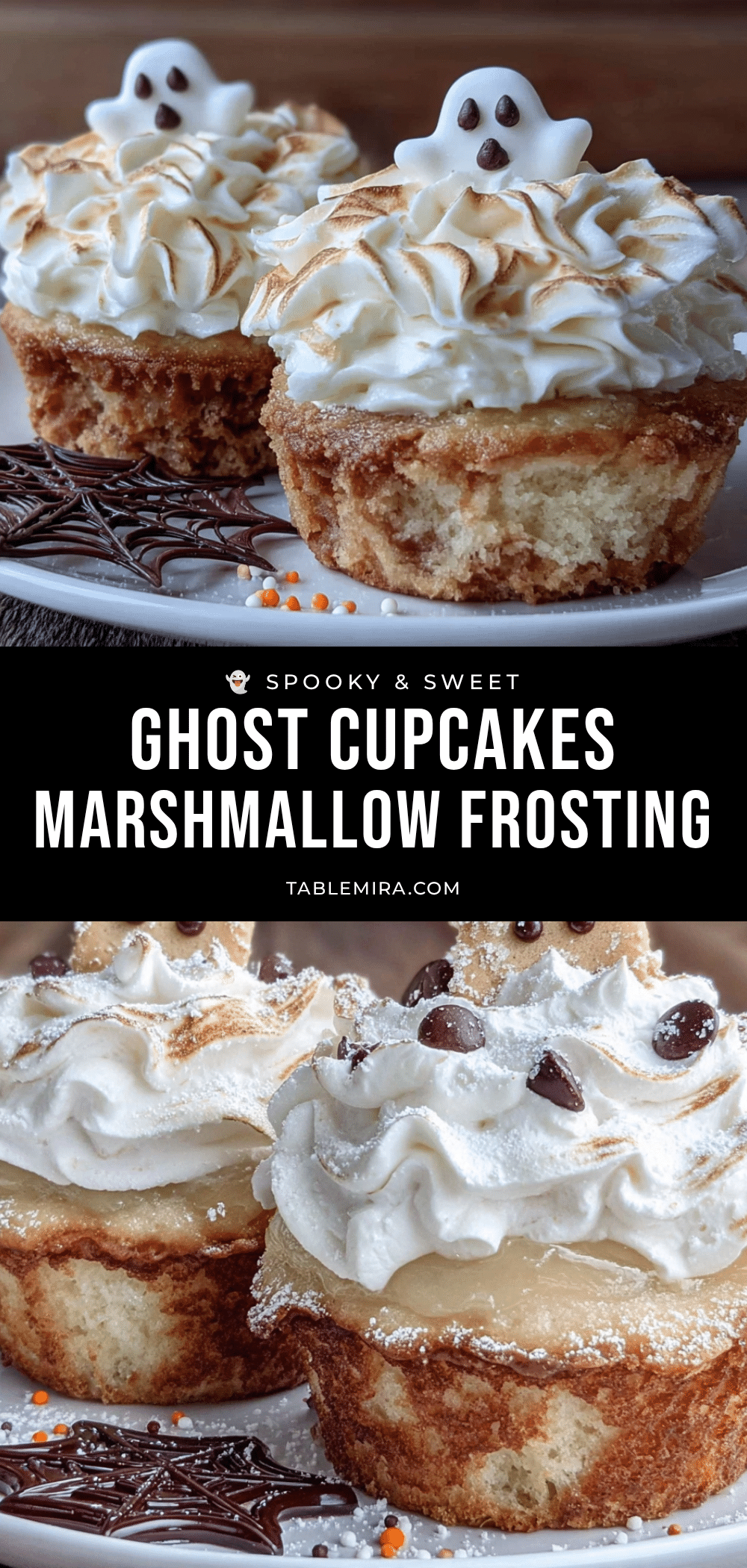 ghost cupcakes recipe