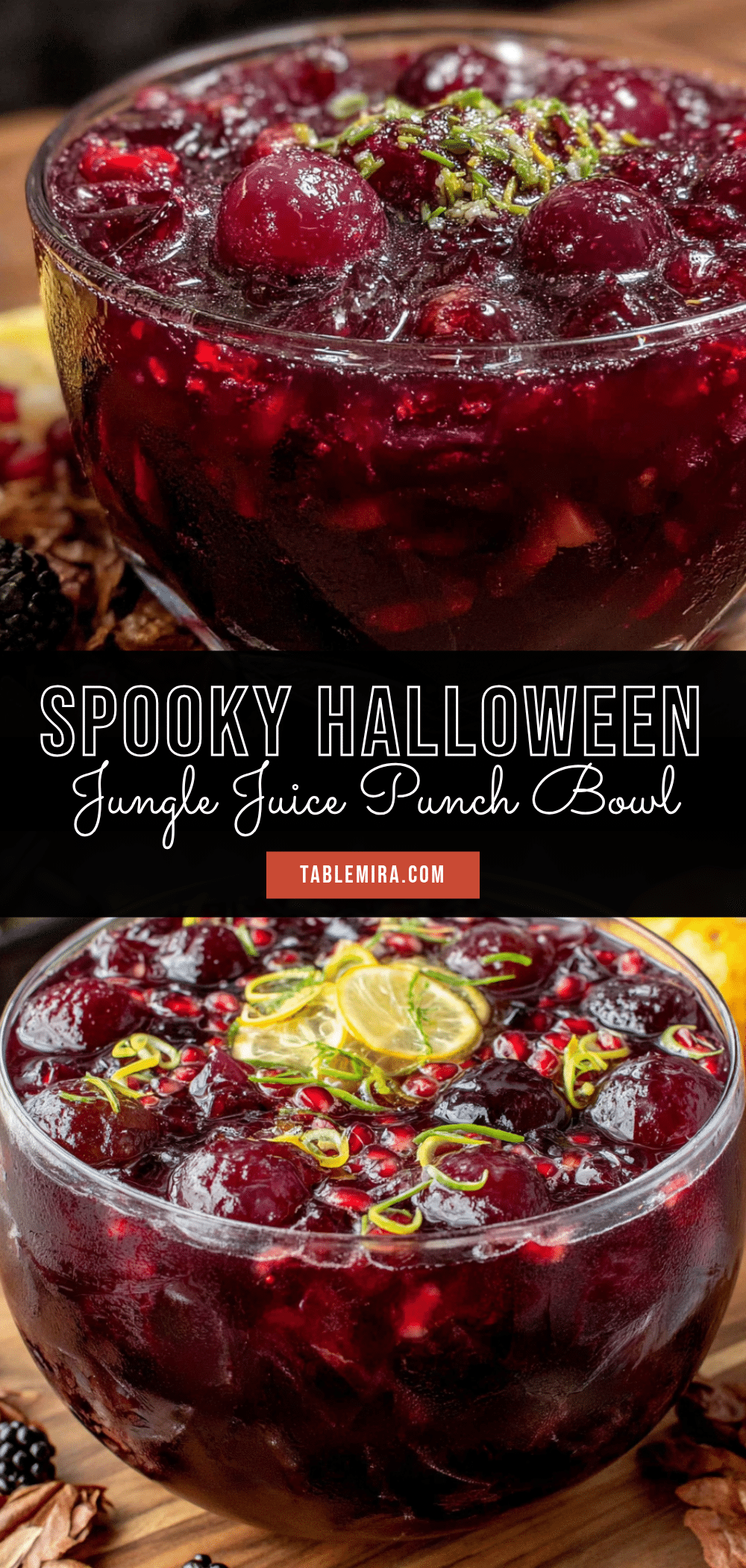 halloween jungle juice punch bowl recipe