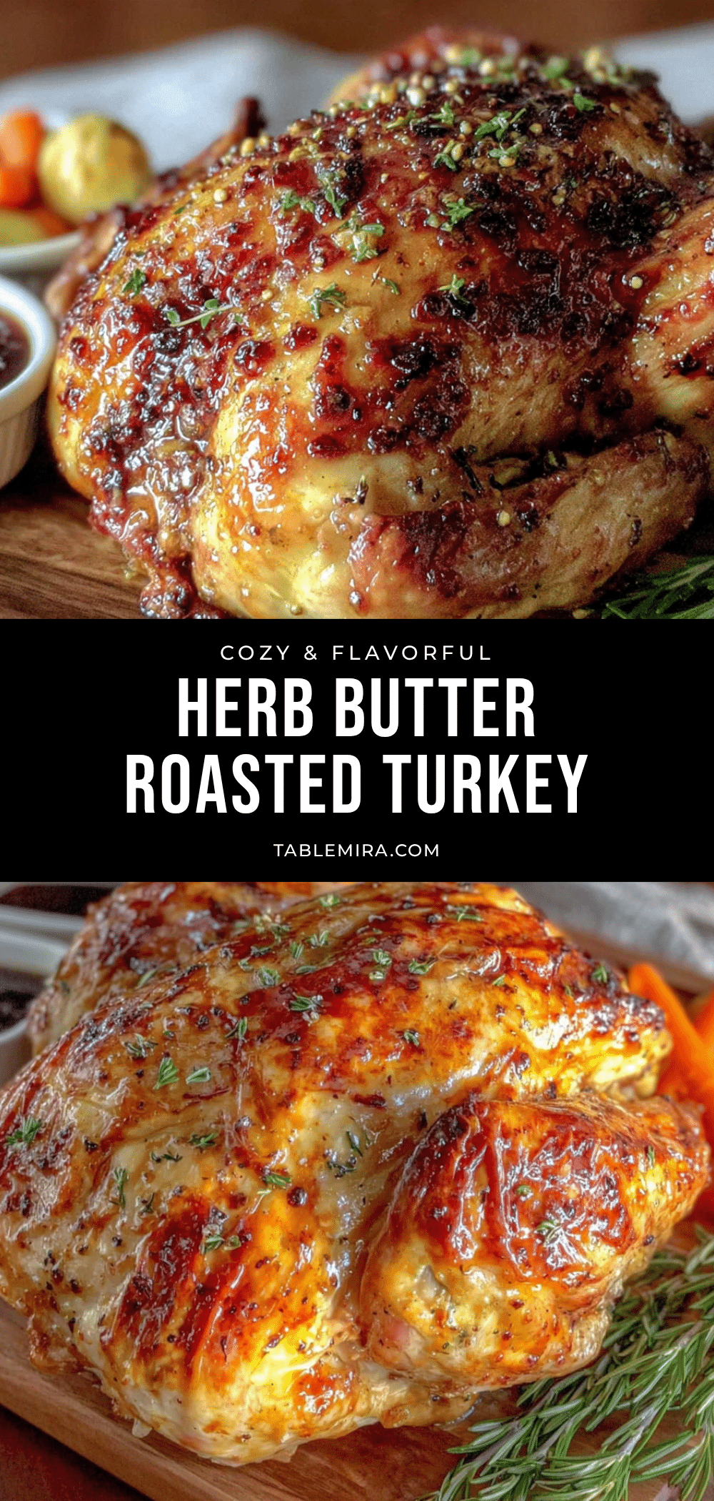 herb butter roasted turkey recipe