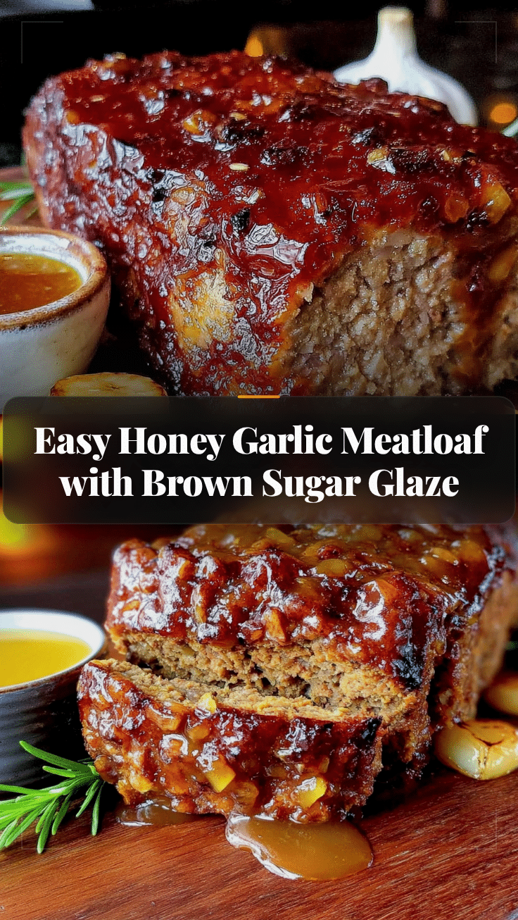 honey garlic meatloaf recipe
