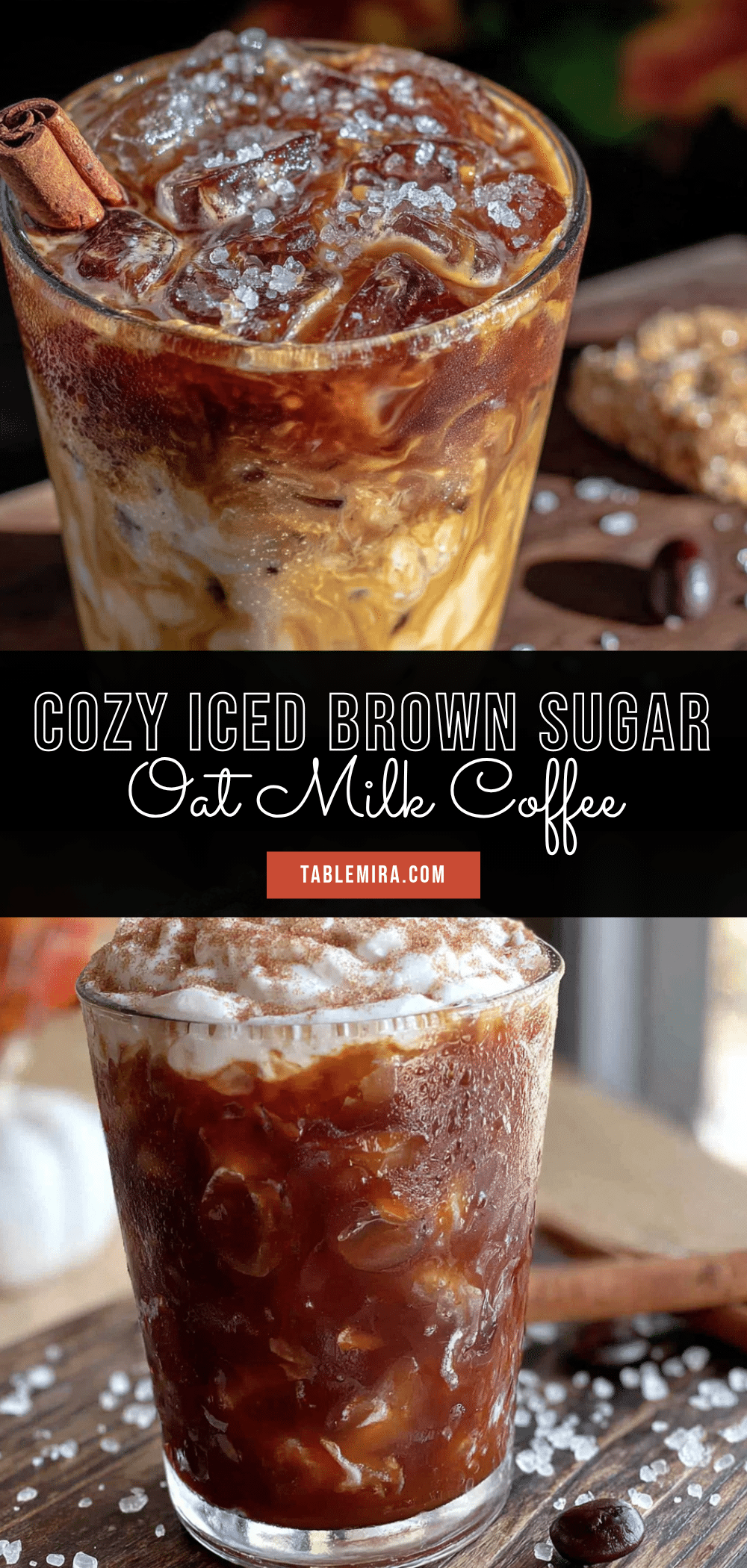 iced brown sugar oat milk coffee recipe