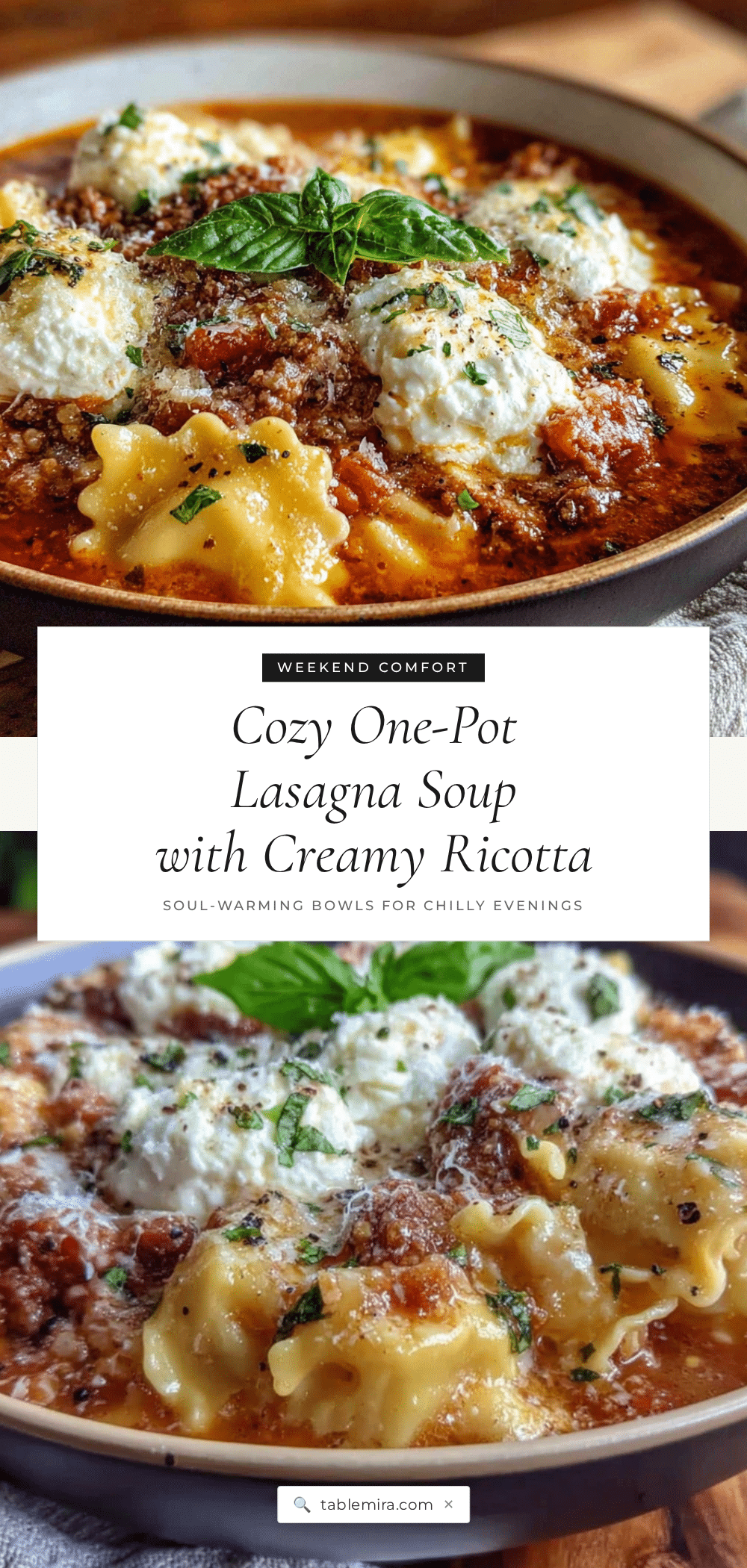 lasagna soup recipe