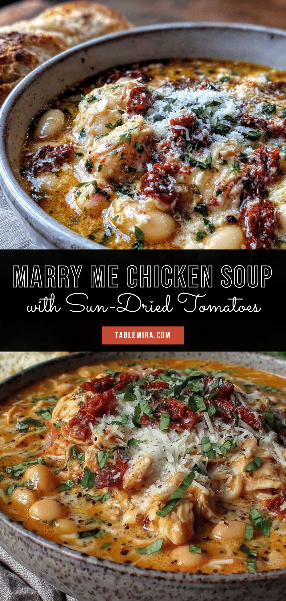 Lightened-Up Marry Me Chicken Soup with Sun-Dried Tomatoes recipe