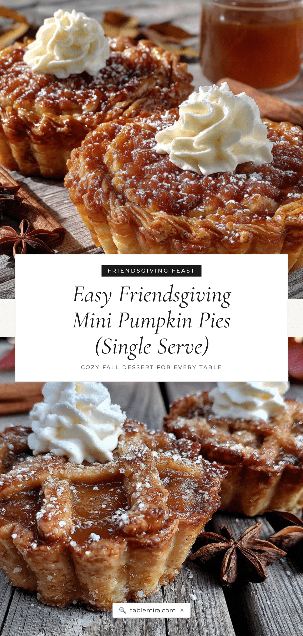 mini pumpkin pies recipe