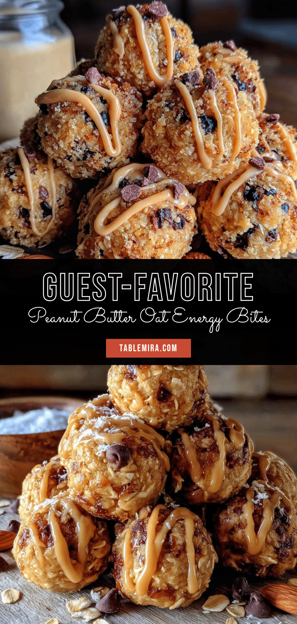 peanut butter oat energy bites recipe