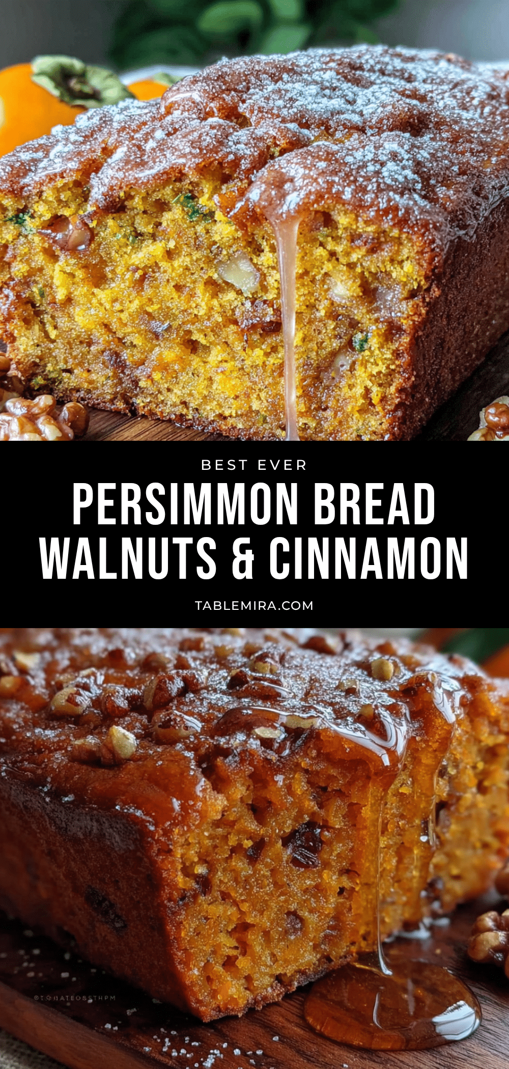 persimmon bread recipe