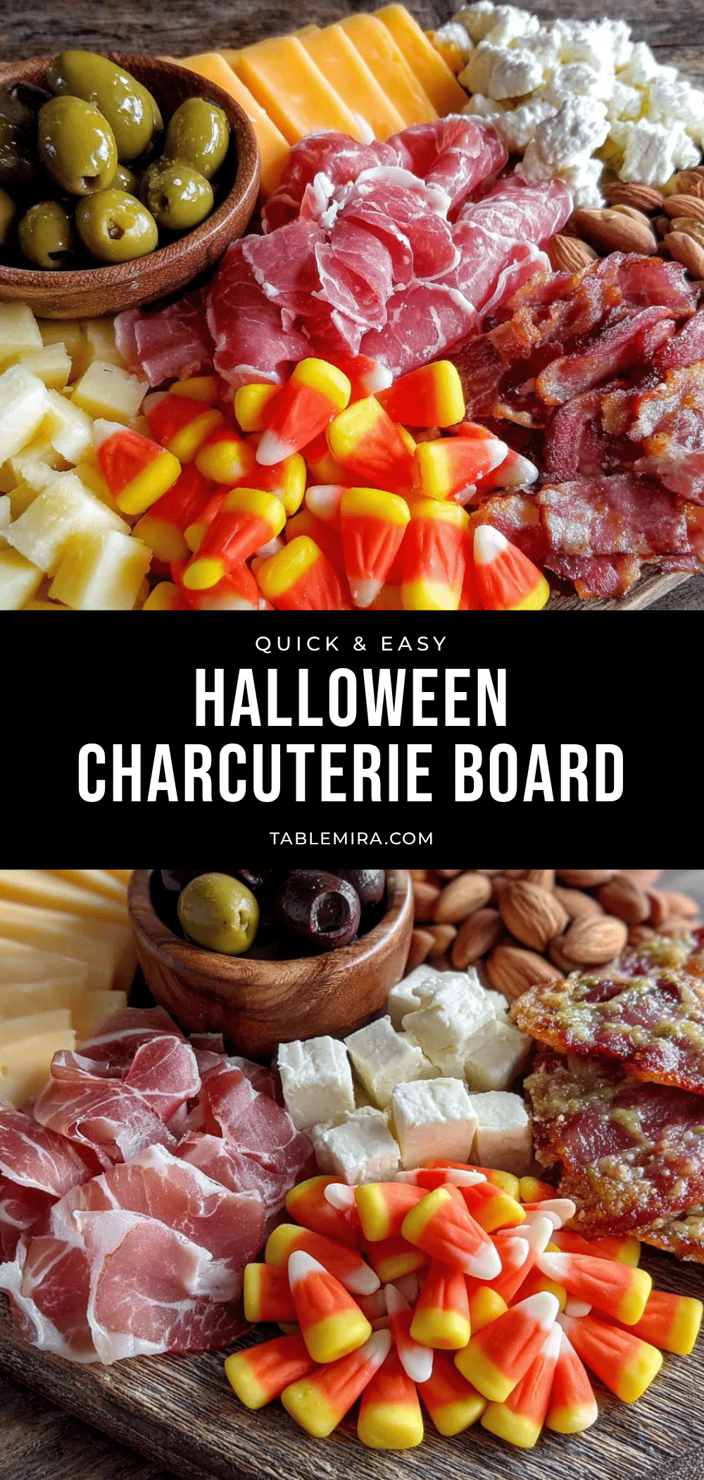 quick halloween charcuterie board recipe