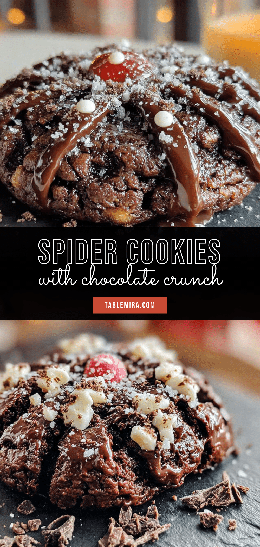 spider cookies halloween recipe